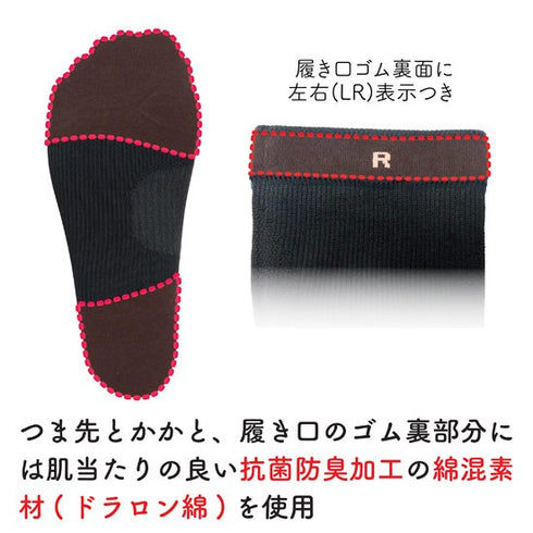 フットマックス 着圧ハイソックス (FML031)